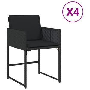 vidaXL &Kappa;&alpha;&rho;έ&kappa;&lambda;&epsilon;&sigmaf; &Kappa;ή&pi;&omicron;&upsilon; 4 &tau;&epsilon;&mu;. &Mu;&alpha;ύ&rho;&epsilon;&sigmaf; &alpha;&pi;ό &Sigma;&upsilon;&nu;&theta;&epsilon;&tau;&iota;&kappa;ό &Rho;&alpha;&tau;ά&nu; &mu;&epsilon; &Mu;&alpha;&xi;&iota;&lambda;ά&rho;&iota;&alpha;