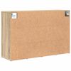 vidaXL Παπουτσοθήκη Sonoma Δρυς 103 x 30 x 67 εκ. Επεξεργασμένο ξύλο