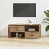 vidaXL &Nu;&tau;&omicron;&upsilon;&lambda;ά&pi;&iota; TV Artisan Oak 100 x 35 x 40 &epsilon;&kappa; &Epsilon;&pi;&epsilon;&xi;&epsilon;&rho;&gamma;&alpha;&sigma;&mu;έ&nu;&omicron; &xi;ύ&lambda;&omicron;