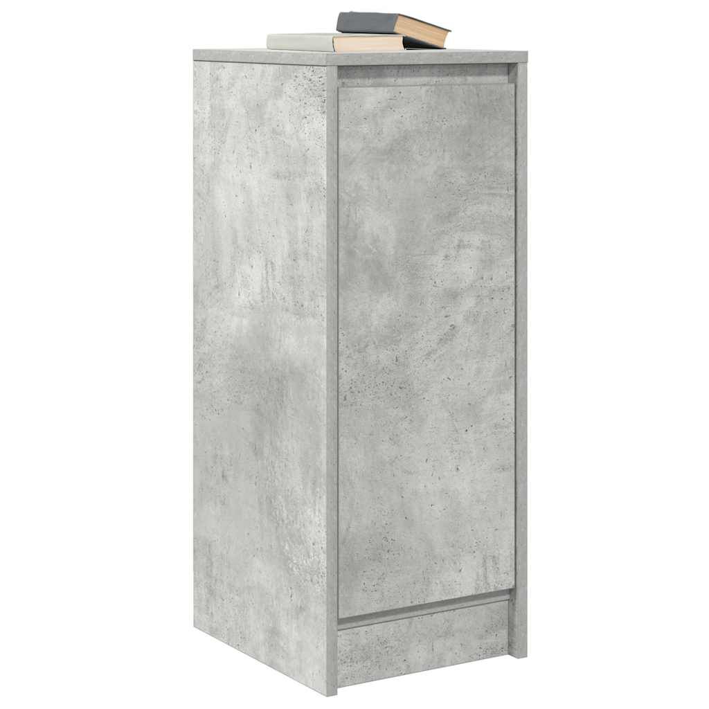 vidaXL Ντουλάπι Γκρι Σκυροδέματος 29,5x34x76 εκ. Επεξεργασμένο Ξύλο