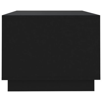 vidaXL Τραπεζάκι Σαλονιού Μαύρο 102 x 55 x 43 εκ. από Μοριοσανίδα