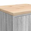 vidaXL ντουλάπι αποθήκευσης γκαράζ 60x51x85 εκ μασίφ ξύλο πεύκο