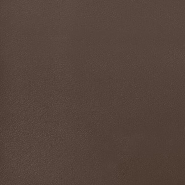 vidaXL Στρώμα με Pocket Springs Καφέ 120x200x20 εκ. Συνθετικό Δέρμα