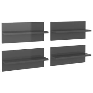 vidaXL &Rho;&alpha;&phi;&iota;έ&rho;&epsilon;&sigmaf; &Tau;&omicron;ί&chi;&omicron;&upsilon; 4 &tau;&epsilon;&mu;. &Gamma;&upsilon;&alpha;&lambda;&iota;&sigma;&tau;. &Gamma;&kappa;&rho;&iota; 40x11,5x18 &epsilon;&kappa;. &Epsilon;&pi;&epsilon;&xi;. &Xi;ύ&lambda;&omicron;
