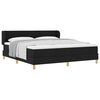 vidaXL &Kappa;&rho;&epsilon;&beta;ά&tau;&iota; &mu;&epsilon; &epsilon;&lambda;&alpha;&tau;ή&rho;&iota;&alpha; &mu;&epsilon; &sigma;&tau;&rho;ώ&mu;&alpha; &Mu;&alpha;ύ&rho;&omicron; 180 x 200 cm ύ&phi;&alpha;&sigma;&mu;&alpha;
