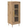 vidaXL Highboard Artisan Oak 34,5 x 34 x 180 εκ. Επεξεργασμένο ξύλο