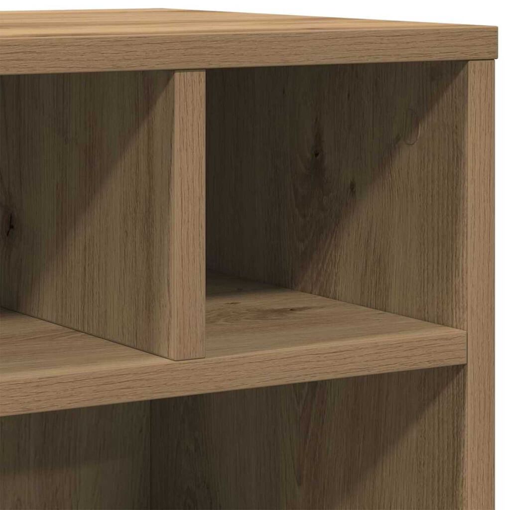 vidaXL Σταντ Εκτυπωτή artisan δρυς 41 x 32 x 48 εκ. Επεξεργασμένο ξύλο