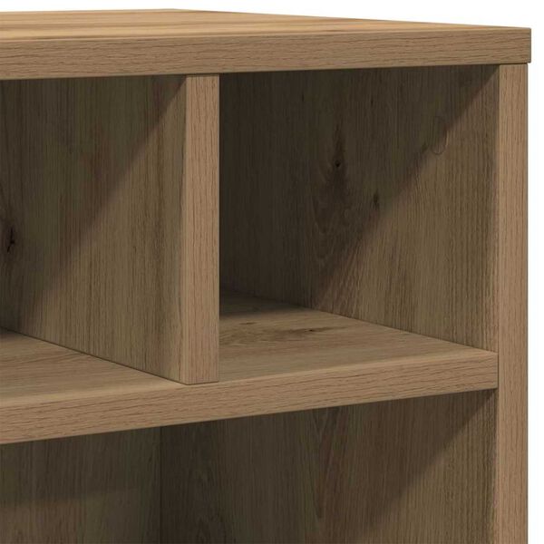 vidaXL Σταντ Εκτυπωτή artisan δρυς 41 x 32 x 48 εκ. Επεξεργασμένο ξύλο