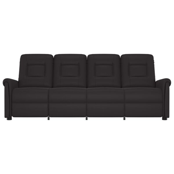 vidaXL &Pi;&omicron;&lambda;&upsilon;&theta;&rho;ό&nu;&alpha; &Mu;&alpha;&sigma;ά&zeta; &Alpha;&nu;&alpha;&kappa;&lambda;&iota;&nu;ό&mu;&epsilon;&nu;&eta; 4 &Theta;έ&sigma;&epsilon;&omega;&nu; &Mu;&alpha;ύ&rho;&eta; &alpha;&pi;ό &Sigma;&upsilon;&nu;&theta;&epsilon;&tau;&iota;&kappa;ό &Delta;έ&rho;&mu;&alpha;