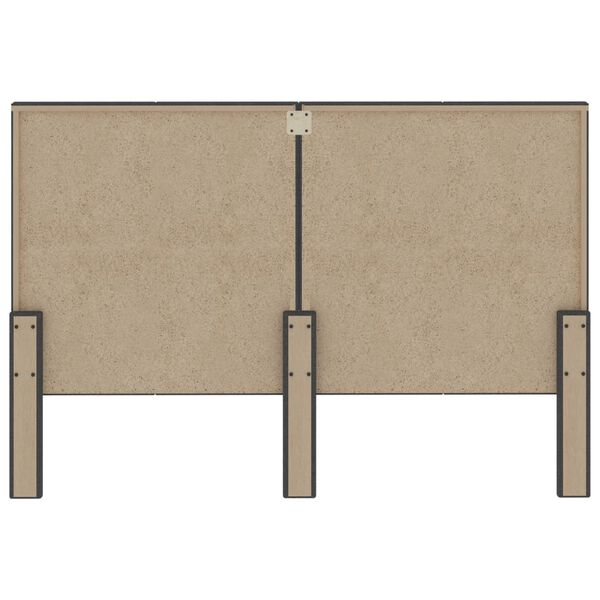 vidaXL Κρεβάτι Boxspring Σκούρο Γκρι 140 x 200 εκ. Υφασμάτινο