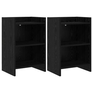 vidaXL &Kappa;&omicron;&mu;&omicron;&delta;ί&nu;&alpha; 2 pcs &Mu;&alpha;ύ&rho;&eta; &Delta;&rho;&upsilon;&sigmaf; 40 x 30 x 60 cm &Epsilon;&pi;&epsilon;&xi;&epsilon;&rho;&gamma;&alpha;&sigma;&mu;έ&nu;&omicron; &Xi;ύ&lambda;&omicron;
