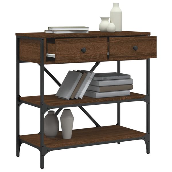 vidaXL &Tau;&rho;&alpha;&pi;έ&zeta;&iota; &Kappa;&omicron;&nu;&sigma;ό&lambda;&alpha; &Kappa;&alpha;&phi;έ &Delta;&rho;&upsilon;&sigmaf; 75x34,5x75 &epsilon;&kappa;. &Epsilon;&pi;&epsilon;&xi;&epsilon;&rho;&gamma;&alpha;&sigma;&mu;έ&nu;&omicron; &Xi;ύ&lambda;&omicron;