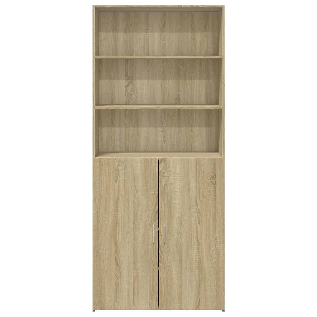 vidaXL Ντουλάπι Sonoma Δρυς 80x42,5x185 εκ. από Επεξεργασμένο Ξύλο
