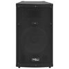 vidaXL Ηχείο Επαγγελματικό Παθητικό Hifi Μαύρο 1000 W 37 x 37 x 64 εκ.