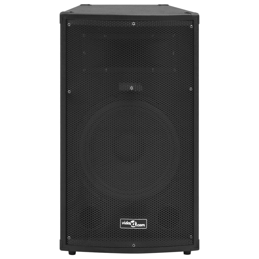 vidaXL Ηχείο Επαγγελματικό Παθητικό Hifi Μαύρο 1000 W 37 x 37 x 64 εκ.