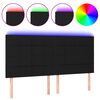 vidaXL &Kappa;&epsilon;&phi;&alpha;&lambda;ά&rho;&iota; &Kappa;&rho;&epsilon;&beta;&alpha;&tau;&iota;&omicron;ύ LED &Mu;&alpha;ύ&rho;&omicron; 160x5x118/128 &epsilon;&kappa;. &Upsilon;&phi;&alpha;&sigma;&mu;ά&tau;&iota;&nu;&omicron;