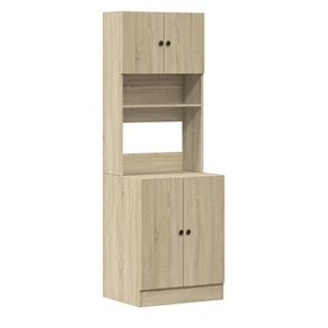 vidaXL &Sigma;&tau;ή&lambda;&eta; &Kappa;&omicron;&upsilon;&zeta;ί&nu;&alpha;&sigmaf; Sonoma &Delta;&rho;&upsilon;&sigmaf; 60x50x180 &epsilon;&kappa;. &alpha;&pi;ό &Epsilon;&pi;&epsilon;&xi;&epsilon;&rho;&gamma;&alpha;&sigma;&mu;έ&nu;&omicron; &Xi;ύ&lambda;&omicron;