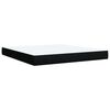 vidaXL &Kappa;&rho;&epsilon;&beta;ά&tau;&iota; Boxspring &mu;&epsilon; &Sigma;&tau;&rho;ώ&mu;&alpha; &Mu;&alpha;ύ&rho;&omicron; 180x200 &epsilon;&kappa;. &Upsilon;&phi;&alpha;&sigma;&mu;ά&tau;&iota;&nu;&omicron;