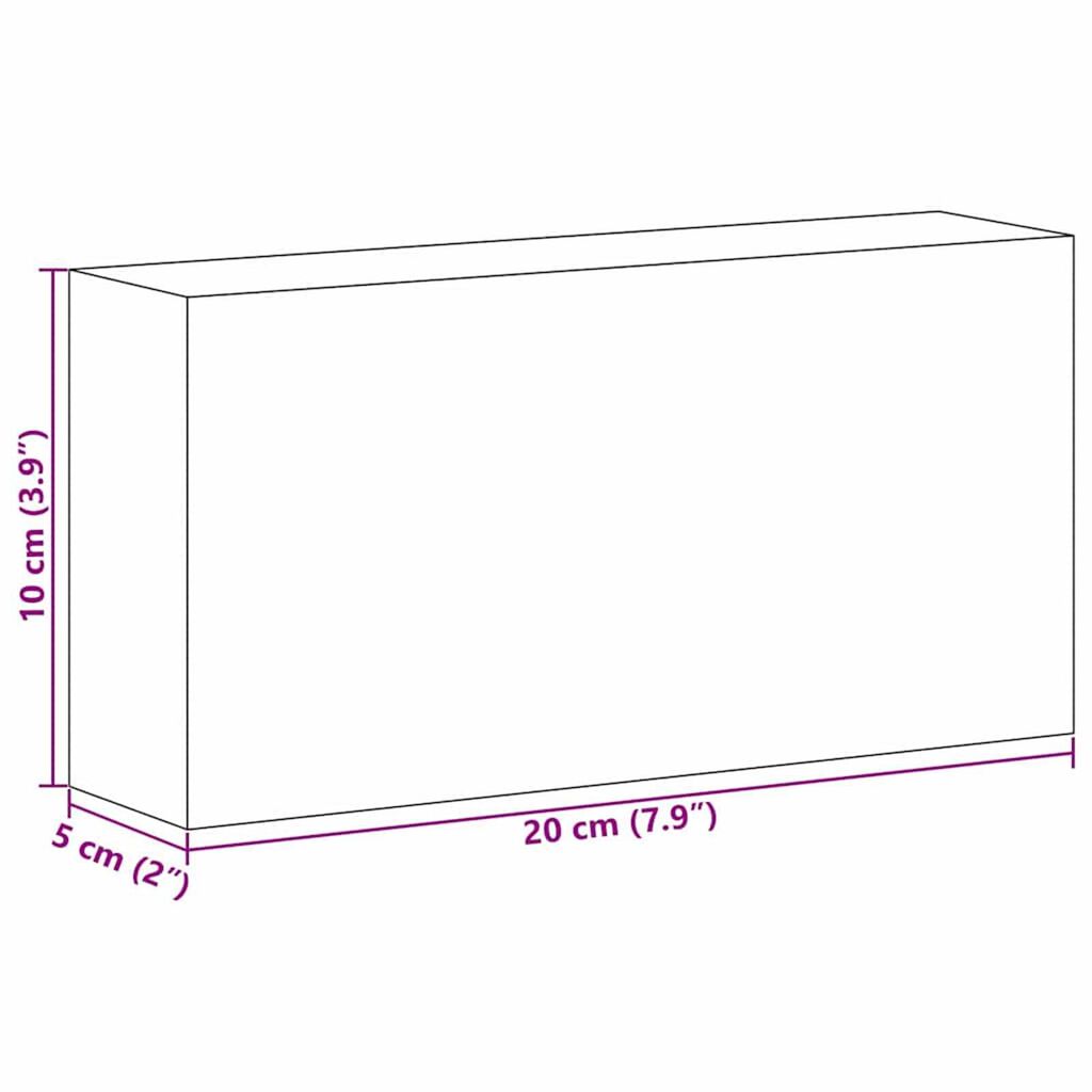 vidaXL Πέτρες Αλατιού 10 pcs Ροζ 20 x 5 x 10 εκ. Πέτρες