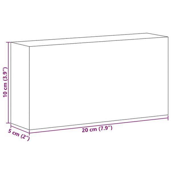 vidaXL Πέτρες Αλατιού 10 pcs Ροζ 20 x 5 x 10 εκ. Πέτρες