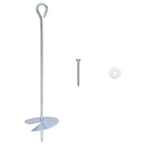 vidaXL &Gamma;&epsilon;ί&omega;&sigma;&eta; 10 pcs &Alpha;&sigma;&eta;&mu;ί &Oslash;10 x 40 &epsilon;&kappa; &Gamma;&alpha;&lambda;&beta;&alpha;&nu;&iota;&sigma;&mu;έ&nu;&omicron; &Mu;έ&tau;&alpha;&lambda;&lambda;&omicron;