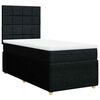 vidaXL &Kappa;&rho;&epsilon;&beta;ά&tau;&iota; Boxspring &mu;&epsilon; &Sigma;&tau;&rho;ώ&mu;&alpha; &Mu;&alpha;ύ&rho;&omicron; 100 x 200 &epsilon;&kappa;. &Upsilon;&phi;&alpha;&sigma;&mu;ά&tau;&iota;&nu;&omicron;