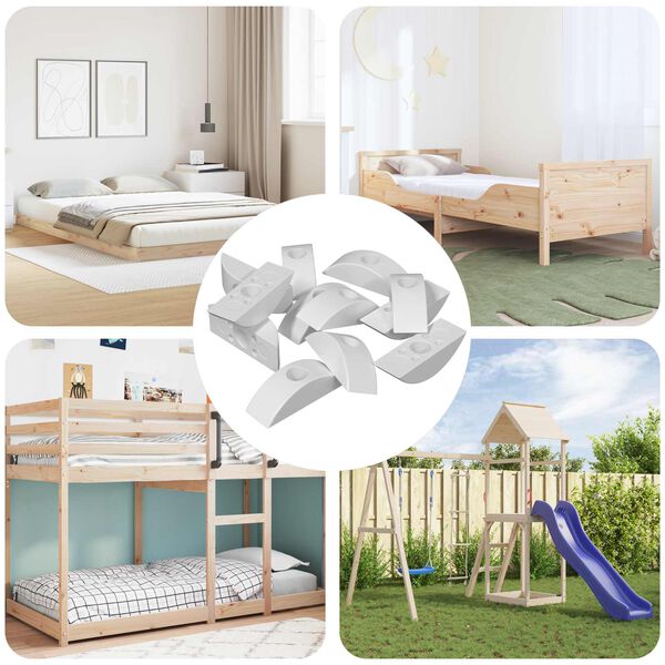 vidaXL &Eta;&mu;&iota;&sigma;έ&lambda;&eta;&nu;&omicron;&sigmaf; &delta;ί&sigma;&kappa;&omicron;&sigmaf; 18 pcs &Lambda;&epsilon;&upsilon;&kappa;ό M6 &Pi;&omicron;&lambda;&upsilon;&pi;&rho;&omicron;&pi;&upsilon;&lambda;έ&nu;&iota;&omicron;