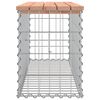 vidaXL Πάγκος Κήπου Συρματοκιβώτιο 103x31,5x42 εκ. Μασίφ Ψευδοτσούγκα