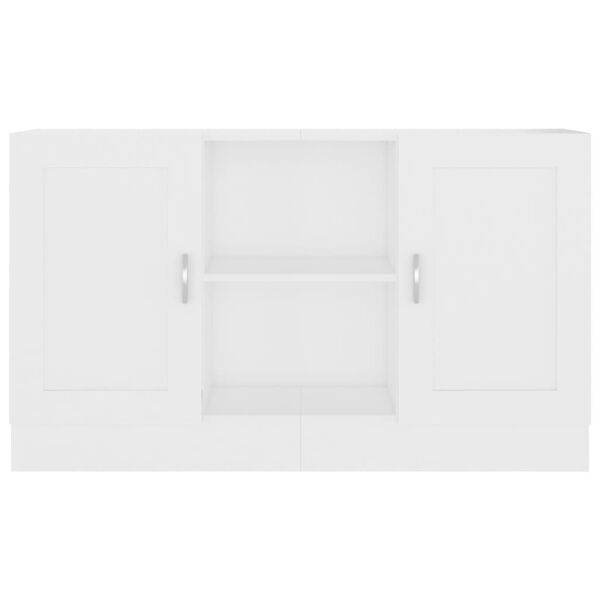 vidaXL Μπουφές Λευκός 120 x 30,5 x 70 εκ. από Επεξ. Ξύλο