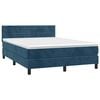 vidaXL &Kappa;&rho;&epsilon;&beta;ά&tau;&iota; Boxspring &mu;&epsilon; &Sigma;&tau;&rho;ώ&mu;&alpha; &Sigma;&kappa;&omicron;ύ&rho;&omicron; &Mu;&pi;&lambda;&epsilon; 140x200 &epsilon;&kappa;. &Beta;&epsilon;&lambda;&omicron;ύ&delta;&iota;&nu;&omicron;