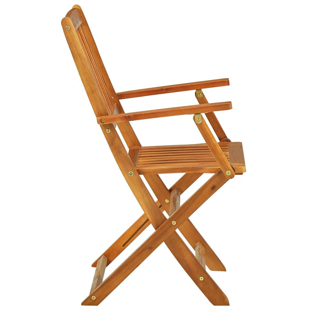 vidaXL Σετ Τραπεζαρίας Κήπου 9 Τεμαχίων 180x90x75 εκ. Μασίφ Ακακία