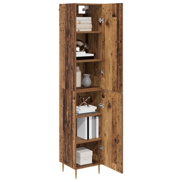 vidaXL Highboard 2 pcs &Pi;&alpha;&lambda;&iota;ό &Xi;ύ&lambda;&omicron; &Epsilon;&pi;&epsilon;&xi;&epsilon;&rho;&gamma;&alpha;&sigma;&mu;έ&nu;&omicron; &xi;ύ&lambda;&omicron;