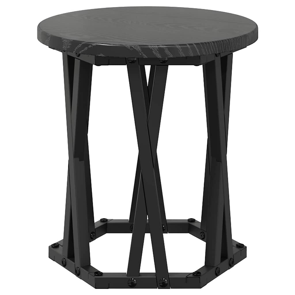 vidaXL Κομοδίνο Μονάδας 3 pcs Μαύρη δρυς 53 x 53 x 40 cm