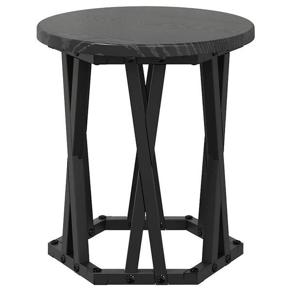 vidaXL Κομοδίνο Μονάδας 3 pcs Μαύρη δρυς 53 x 53 x 40 cm