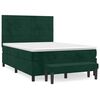 vidaXL &Kappa;&rho;&epsilon;&beta;ά&tau;&iota; Boxspring &mu;&epsilon; &Sigma;&tau;&rho;ώ&mu;&alpha; &Sigma;&kappa;&omicron;ύ&rho;&omicron; &Pi;&rho;ά&sigma;&iota;&nu;&omicron; 140x190&epsilon;&kappa;. &Beta;&epsilon;&lambda;&omicron;ύ&delta;&iota;&nu;&omicron;