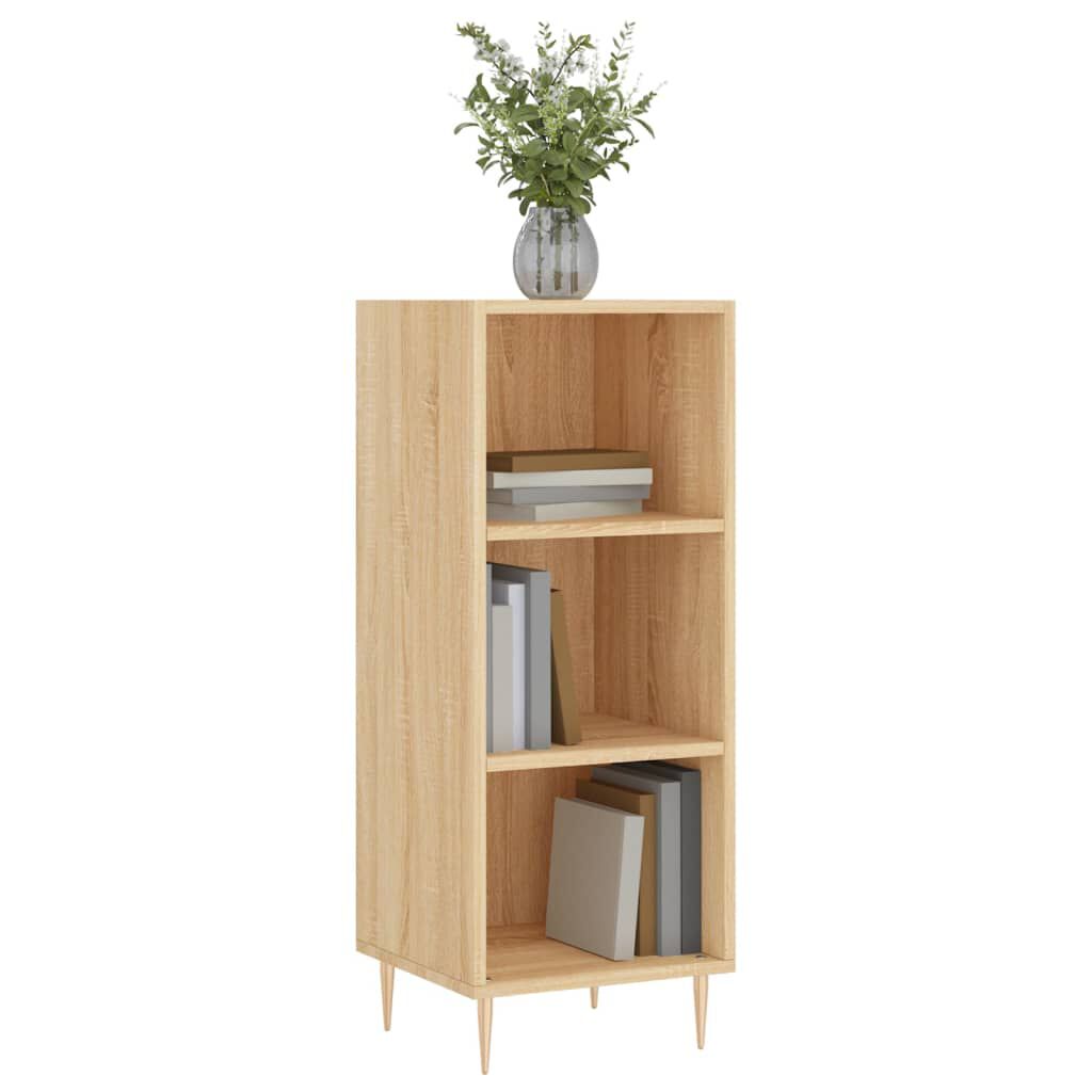 vidaXL Ντουλάπι Sonoma Δρυς 34,5x32,5x90 εκ. από Επεξεργασμένο Ξύλο