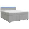 vidaXL &Kappa;&rho;&epsilon;&beta;ά&tau;&iota; box spring &mu;&epsilon; &sigma;&tau;&rho;ώ&mu;&alpha; &Alpha;&nu;&omicron;&iota;&chi;&tau;ό &gamma;&kappa;&rho;&iota; 140 x 200 cm Ύ&phi;&alpha;&sigma;&mu;&alpha;