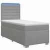 vidaXL &Kappa;&rho;&epsilon;&beta;ά&tau;&iota; box spring &mu;&epsilon; &sigma;&tau;&rho;ώ&mu;&alpha; &Alpha;&nu;&omicron;&iota;&chi;&tau;ό &gamma;&kappa;&rho;&iota; 80 x 200 cm Ύ&phi;&alpha;&sigma;&mu;&alpha;