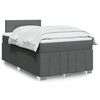 vidaXL &Kappa;&rho;&epsilon;&beta;ά&tau;&iota; Boxspring &mu;&epsilon; &Sigma;&tau;&rho;ώ&mu;&alpha; &Sigma;&kappa;&omicron;ύ&rho;&omicron; &Gamma;&kappa;&rho;&iota; 120x200 &epsilon;&kappa;. &Upsilon;&phi;&alpha;&sigma;&mu;ά&tau;&iota;&nu;&omicron;