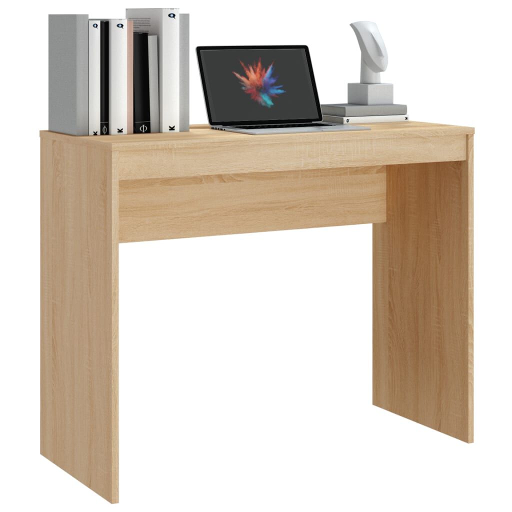 vidaXL Γραφείο Sonoma Δρυς 90 x 40 x 72 εκ. από Επεξεργασμένο Ξύλο