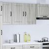 vidaXL Ντουλάπι τοίχου κουζίνας Lucca Γκρι Sonoma Κατασκευασμένο ξύλο