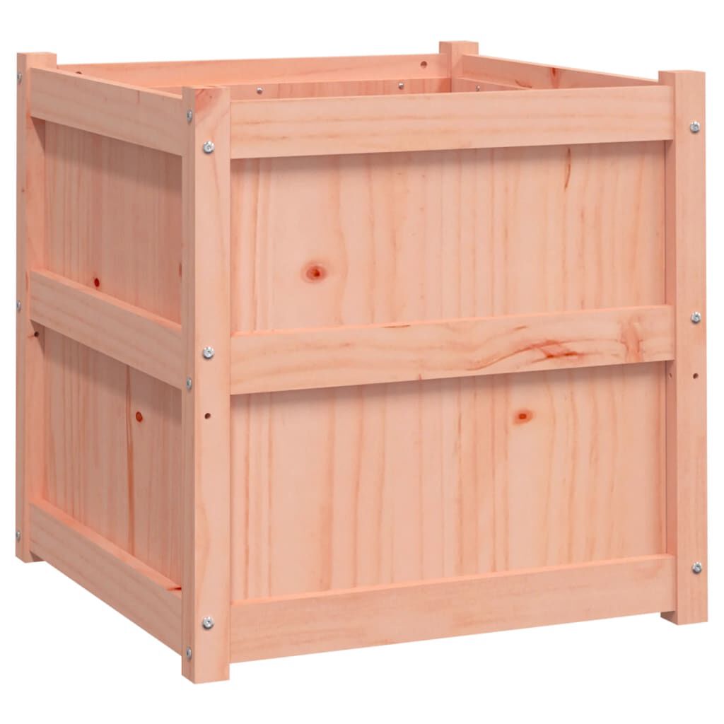 vidaXL Ζαρντινιέρα 60 x 60 x 60 εκ. από Μασίφ Ξύλο Ψευδοτσούγκας