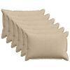 vidaXL &Kappa;ά&lambda;&upsilon;&mu;&mu;&alpha; &Mu;&alpha;&xi;&iota;&lambda;&alpha;&rho;&iota;&omicron;ύ 6 &tau;&mu;&chi;. HOUTEN Taupe 50 x 75 cm &kappa;&omicron;&rho;&nu;&tau;&omicron;&upsilon;&rho;ό&iota;