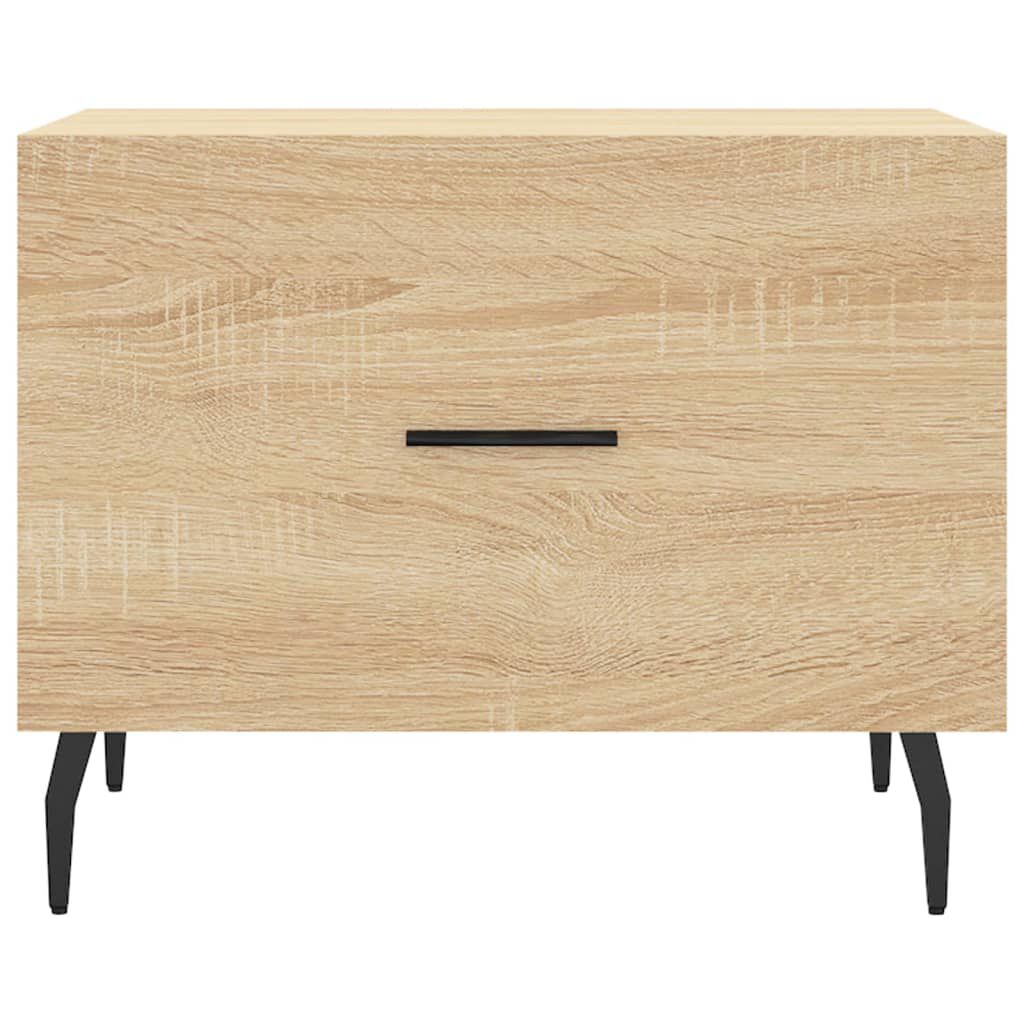 vidaXL Τραπεζάκι Σαλονιού Sonoma Δρυς 50x50x40 εκ. Επεξεργασμένο Ξύλο