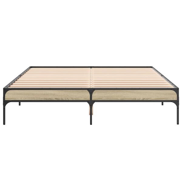 vidaXL &Pi;&lambda;&alpha;ί&sigma;&iota;&omicron; &Kappa;&rho;&epsilon;&beta;&alpha;&tau;&iota;&omicron;ύ Sonoma &Delta;&rho;&upsilon;&sigmaf; 150x200 &epsilon;&kappa;. &Epsilon;&pi;&epsilon;&xi;. &Xi;ύ&lambda;&omicron; & &Mu;έ&tau;&alpha;&lambda;&lambda;&omicron;