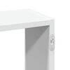 vidaXL Ραφιέρα Τοίχου Λευκό 159x18x66 εκ. από Επεξ. Ξύλο