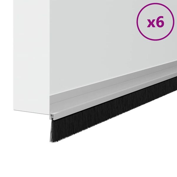 vidaXL &Alpha;&upsilon;&tau;&omicron;&kappa;ό&lambda;&lambda;&eta;&tau;&epsilon;&sigmaf; &sigma;&phi;&rho;&alpha;&gamma;ί&delta;&epsilon;&sigmaf; &pi;ό&rho;&tau;&alpha;&sigmaf; 6 pcs &Alpha;&sigma;&eta;&mu;ί 100 cm