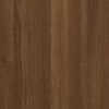 vidaXL Ντουλάπι Μπάνιου Καφέ Δρυς 60x33x60 εκ. Επεξεργασμένο Ξύλο