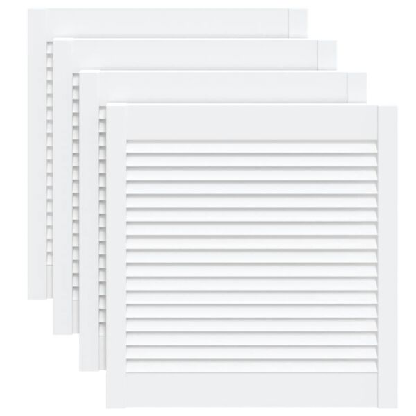 vidaXL &Pi;&omicron;&rho;&tau;ά&kappa;&iota;&alpha; &mu;&epsilon; &Pi;&epsilon;&rho;&sigma;ί&delta;&epsilon;&sigmaf; 4 &Tau;&epsilon;&mu;. &Lambda;&epsilon;&upsilon;&kappa;ά 61,5x59,4&epsilon;&kappa; &Mu;&alpha;&sigma;ί&phi; &Xi;ύ&lambda;&omicron; &Pi;&epsilon;ύ&kappa;&omicron;&upsilon;