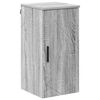 vidaXL Σετ Επίπλων Μπάνιου με ράφι 5 pcs Γκρι sonoma 30 x 35 x 192 εκ.